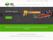 Tablet Screenshot of gypsum-supply.com